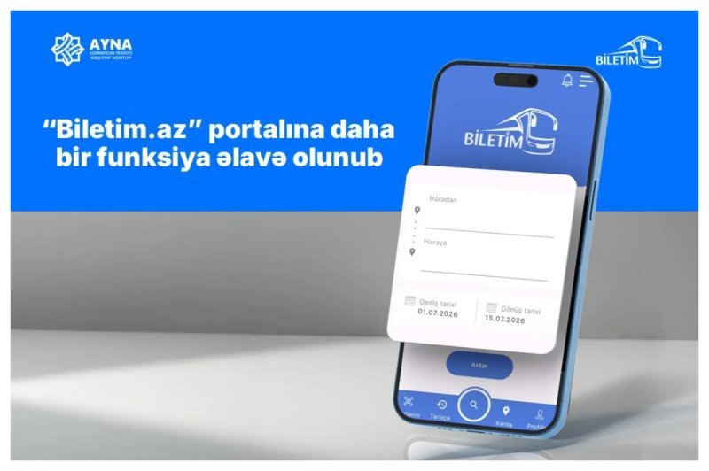 Hər iki istiqamətə onlayn bilet satışı mümkün olacaq