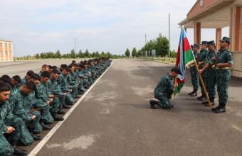 Hərbi xidməti başa vuran sərhədçi əsgərlər Silahlı Qüvvələrin ehtiyatına buraxılıb
