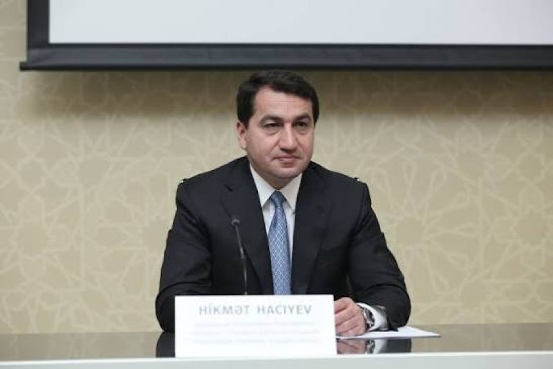 Hikmət Hacıyev Şuşa şəhərindən paylaşım edib