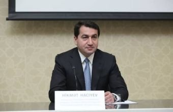 Hikmət Hacıyev Şuşa şəhərindən paylaşım edib