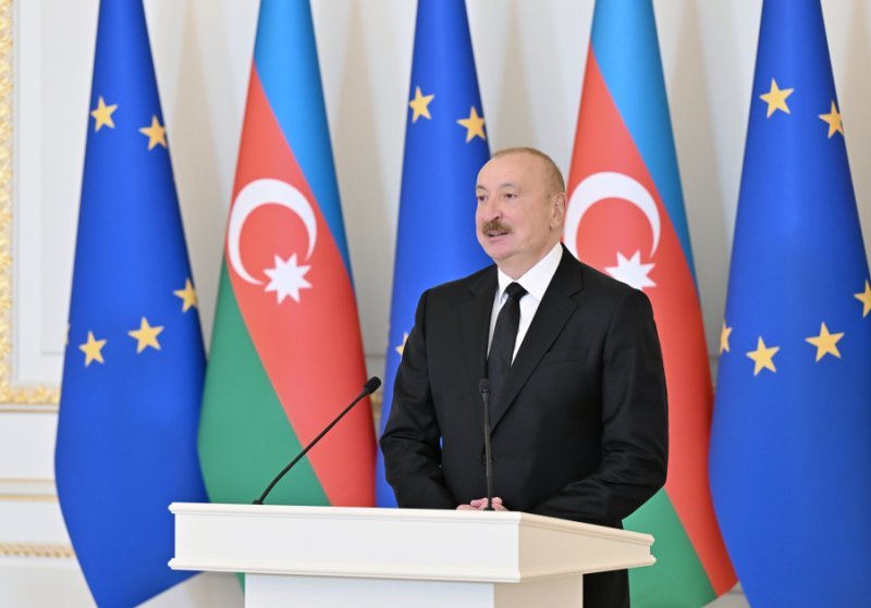 İlham Əliyev: Azərbaycan və Avropa İttifaqı fəal dialoq qurub