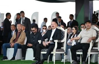 İlham Əliyev Çolpon-Atada Qolf Klubunun açılışına qatılıb -