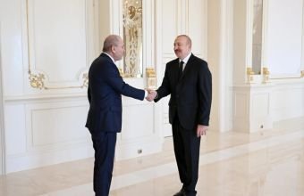 İlham Əliyev İordaniya Baş nazirinin müavinini qəbul edib -