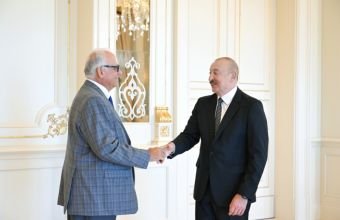 İlham Əliyev Nenad Laloviçi qəbul edib -