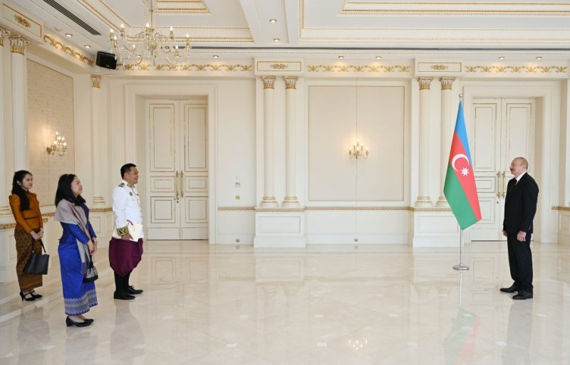 İlham Əliyev  Sok Çeanı qəbul edib -