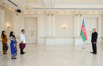 İlham Əliyev  Sok Çeanı qəbul edib -