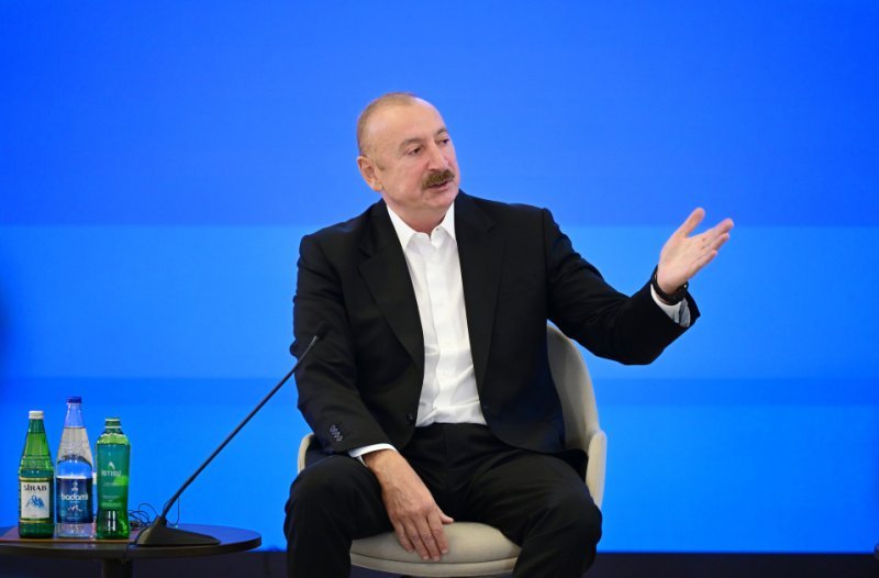 İlham Əliyev Şuşa Forumunda BMT-də islahatlar məsələsinə toxunub