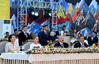 İlham Əliyevin və Mehriban Əliyevanın şərəfinə dövlət ziyafəti verilib -