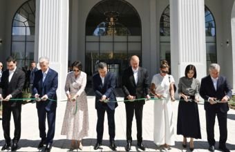 İssık-Kul gölünün sahilində “Baku Resort & Spa” mehmanxanasının açılışı olub -