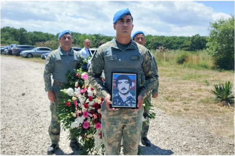 İtkin düşmüş hərbçi Yarməmməd Nuriyev dəfn edildi