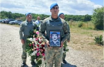 İtkin düşmüş hərbçi Yarməmməd Nuriyev dəfn edildi