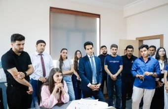 Könüllü gənclər Naxçıvanda media fəaliyyəti ilə tanış olublar -