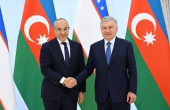 Mikayıl Cabbarov Özbəkistan Prezidenti ilə görüşüb