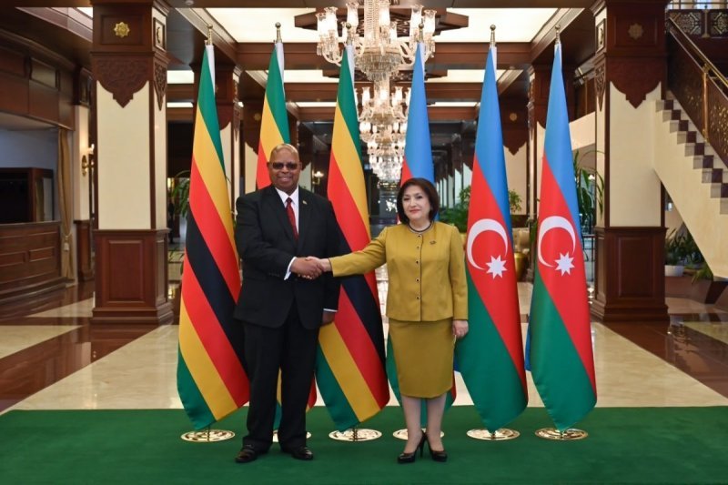 Milli Məclis və Zimbabve parlamentinin sədrlərinin görşü olub