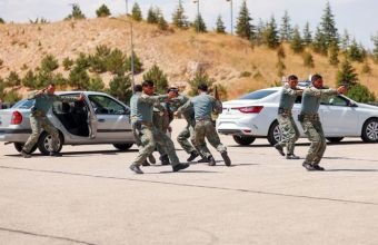 Müdafiə Nazirliyinin Hərbi Polis İdarəsinin nümayəndə heyəti Türkiyəyə səfər edib -