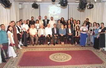 Naxçıvan Dövlət Milli Dram Teatrı Bakıda keçirilən tədbirdə təltif edilib -