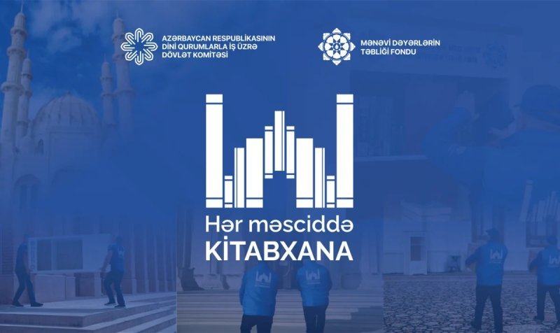 Naxçıvanda bir sıra məscidlərə rəflər və kitablar təqdim olunub