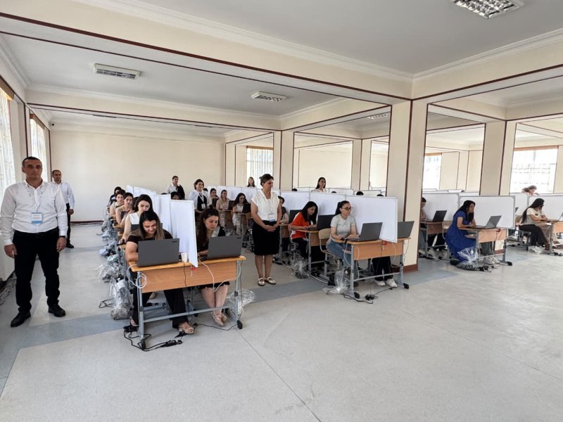 Naxçıvanda MİQ üzrə müsabiqənin test imtahanı mərhələsi yekunlaşıb -