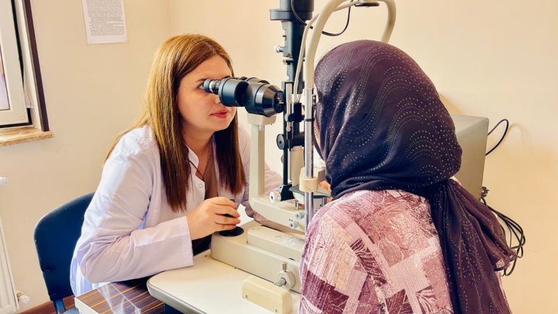 Naxçıvanda  şəhid ailələri evlərində tibbi müayinədən keçirilib -