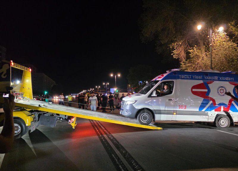 Naxçıvanda təcili tibbi yardım avtomobili qəzaya düşərək aşıb
