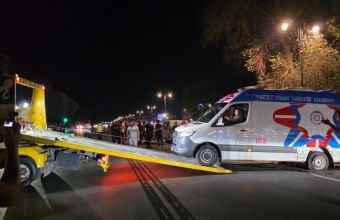 Naxçıvanda təcili tibbi yardım avtomobili qəzaya düşərək aşıb