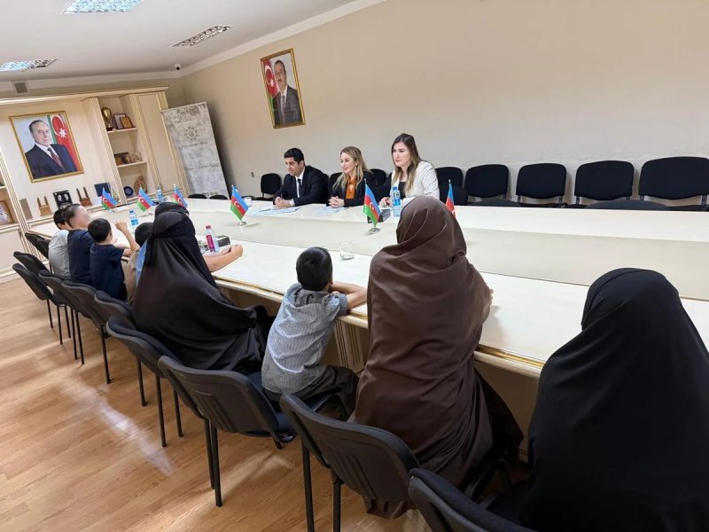 Ombudsman nümayəndələri Suriyadan gətirilmiş repatriantlarla görüşüb