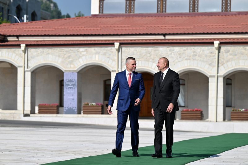Peter Pelleqrininin Şuşada rəsmi qarşılanma mərasimi olub -