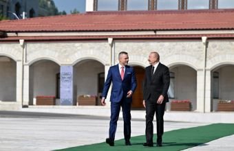 Peter Pelleqrininin Şuşada rəsmi qarşılanma mərasimi olub -