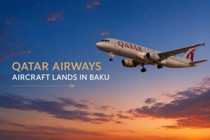 "Qatar Airways"in təyyarəsi Bakıya eniş etməli olub