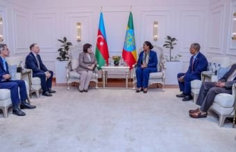 Sahibə Qafarova Efiopiyada səfərdədir