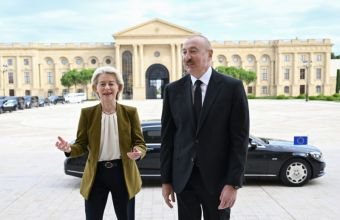 Ursula Fon der Lyayen Azərbaycana səfəri ilə bağlı videoçarx paylaşıb