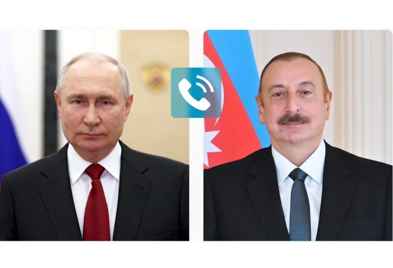 Vladimir Putin İlham Əliyevə zəng edib