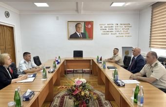 Xorvatiya nümayəndə heyəti Milli Müdafiə Universitetinin hərbi təhsil müəssisələrini ziyarət edib