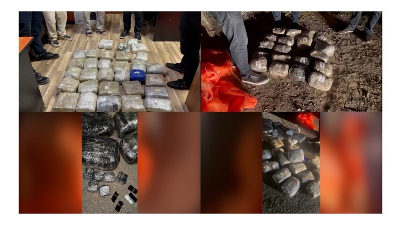 116 kiloqram narkotik və 9 500 həb aşkarlanıb