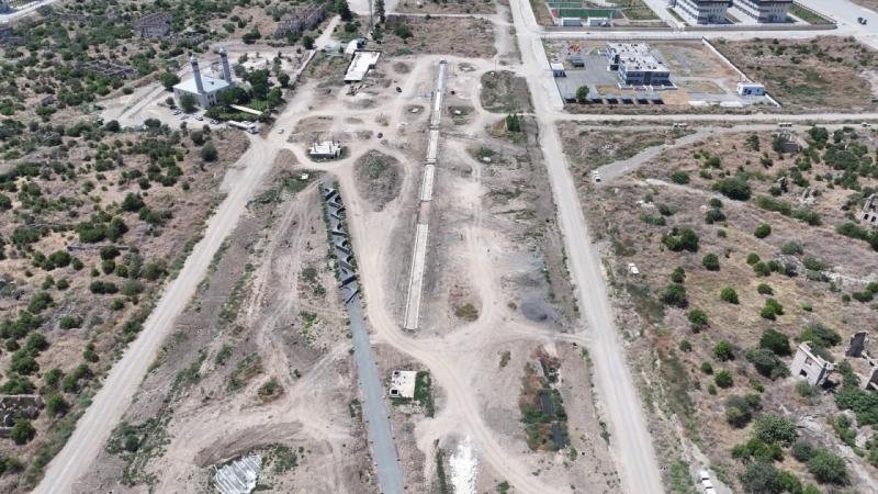 Ağdamda Mərkəzi parkın tikintisi davam etdirilir