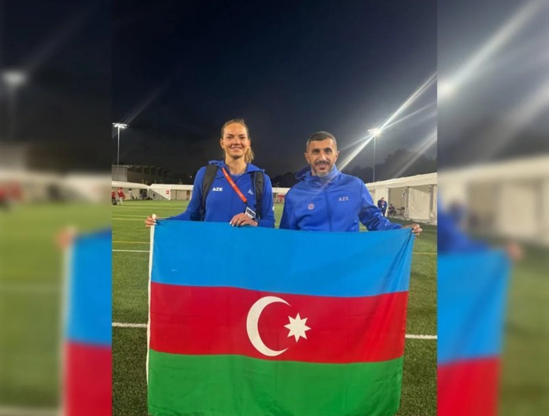 Atletimiz ölkə rekordunu yeniləyib