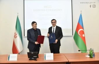 Azərbaycan-İran idman əməkdaşlığı üzrə 2026-2028-ci illər üçün Fəaliyyət Planı imzalanıb
