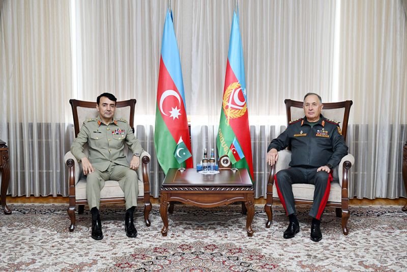 Azərbaycan Ordusunun Baş Qərargah rəisi Pakistan nümayəndə heyəti ilə görüşüb
