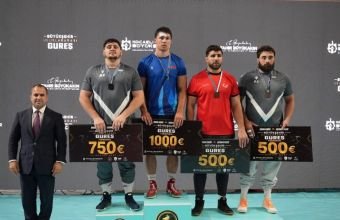 Azərbaycanın dörd güləşçisi Türkiyədəki beynəlxalq turnirdə medal əldə edib