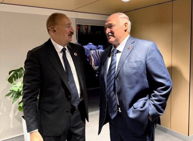 Bişkekdə Azərbaycan və Belarus prezidentlərinin görüşü olub