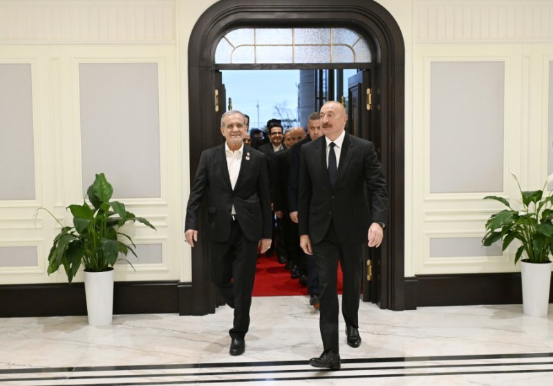 Bişkekdə Azərbaycan və İran prezidentlərinin görüşü keçirilib -
