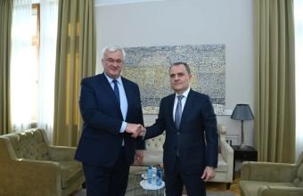 Ceyhun Bayramov və Andrey Sibiqa Kiyevdə danışıqlar aparırlar