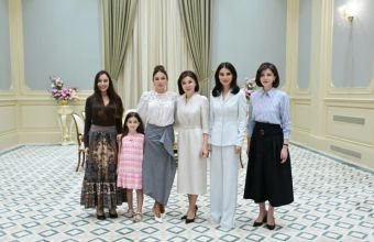 Daşkənddə Azərbaycanın və Özbəkistanın birinci xanımlarının təkbətək görüşü olub