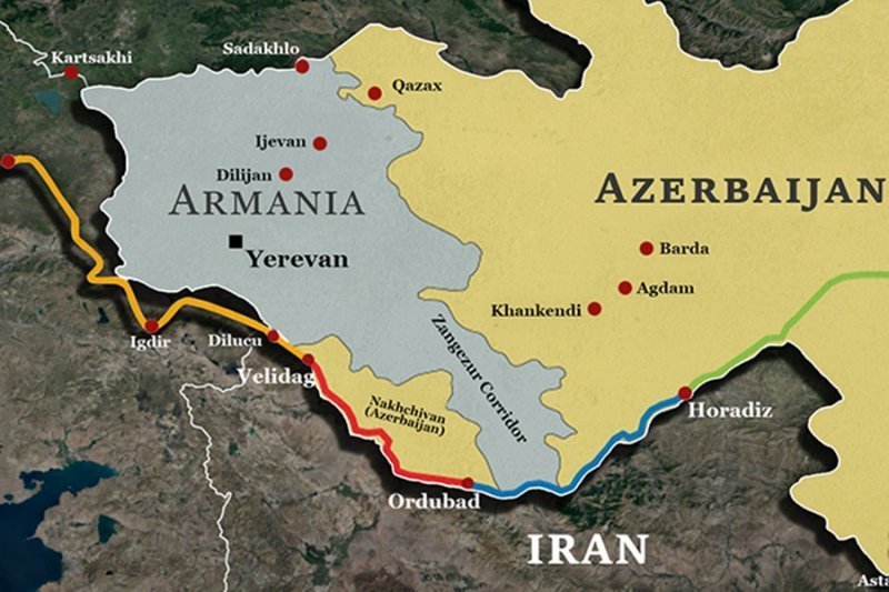 Ermənistanda Zəngəzur dəhlizinin marşrutu dəqiqləşdirilir