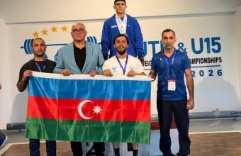 Həmyerlimiz Avropa birinciliyində 3 gümüş medal qazanıb