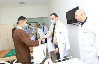 Hərbi Prokurorluğun rəhbərliyi DSX-nin hospitalını və hərbi hissələrini ziyarət edib -