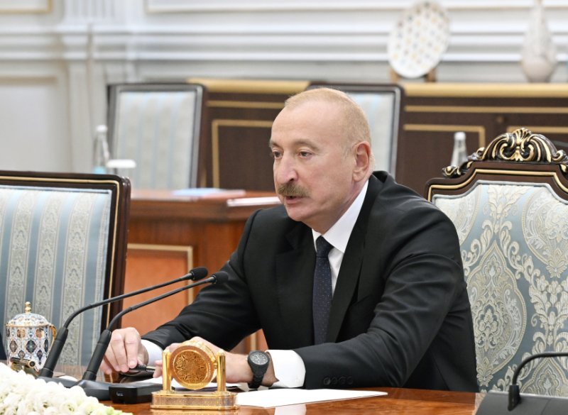 İlham Əliyev Mərkəzi Asiya və Azərbaycanı vahid geosiyasi region adlandırıb