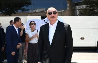İlham Əliyev və Mehriban Əliyeva Buxara şəhərində "Ark" qalası ilə tanış olublar -