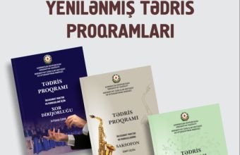 İncəsənət məktəbləri üçün 3 fənn üzrə tədris proqramları yenilənib