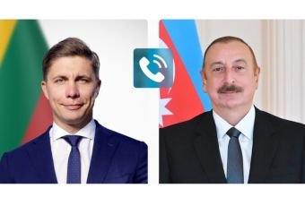 Litvanın Baş naziri İlham Əliyevə zəng edib
